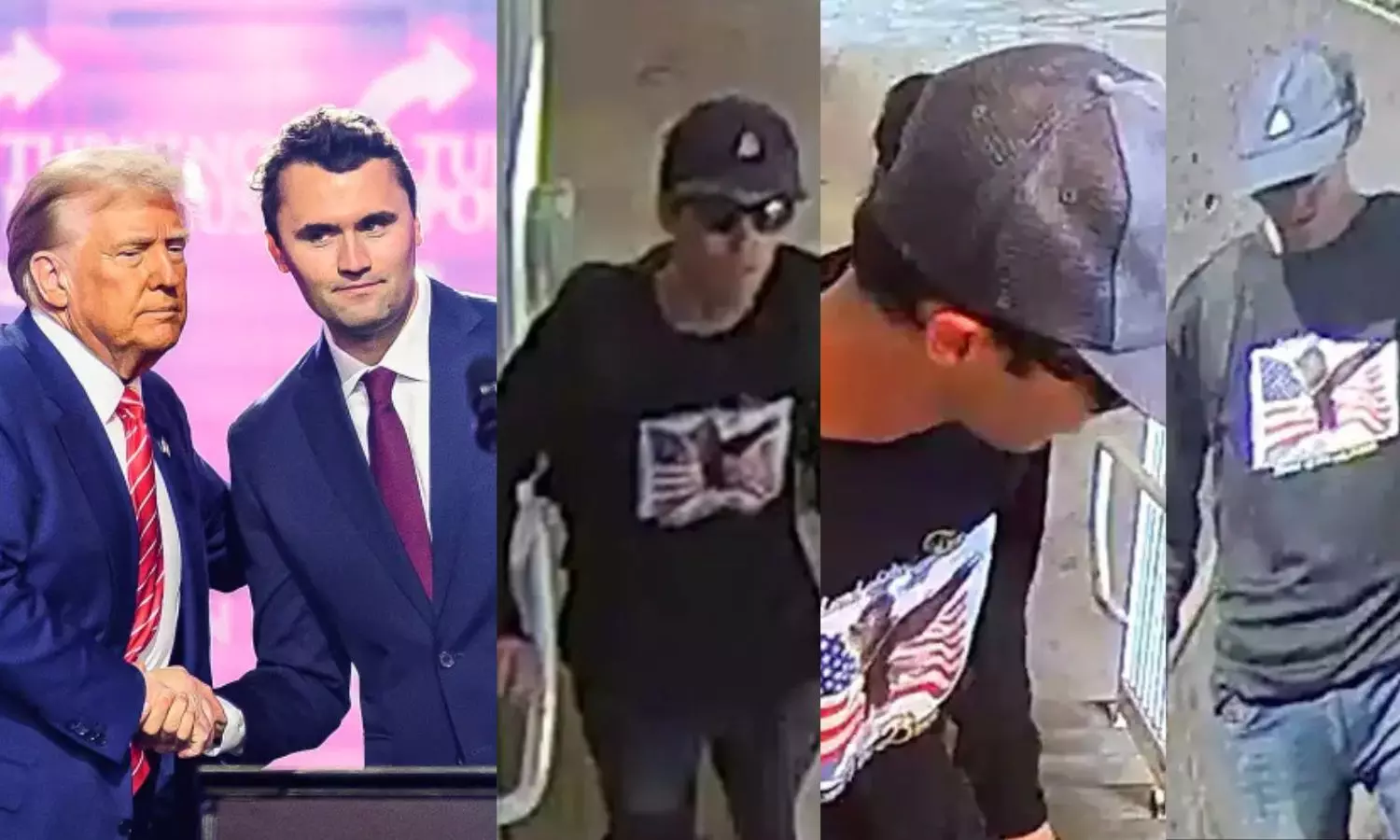 சார்லி கிர்க் கொலை: குற்றவாளி கல்லூரி மாணவரா?- புகைப்படங்களை வெளியிட்ட FBI - தலைக்கு ரூ.88 லட்சம் பரிசு சார்லி கிர்க் கொலை: குற்றவாளி கல்லூரி மாணவரா?- புகைப்படங்களை வெளியிட்ட FBI - தலைக்கு ரூ.88 லட்சம் பரிசு