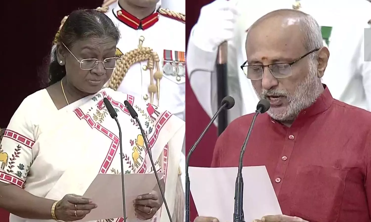 VIDEO: நாட்டின் 15வது துணை ஜனாதிபதியாக பதவியேற்றார் சி.பி. ராதாகிருஷ்ணன்! VIDEO: நாட்டின் 15வது துணை ஜனாதிபதியாக பதவியேற்றார் சி.பி. ராதாகிருஷ்ணன்!