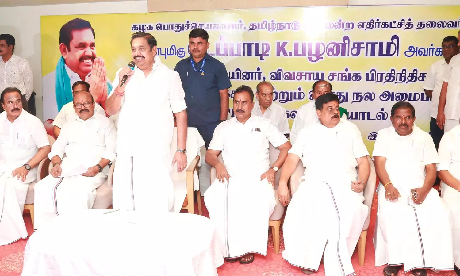 அ.தி.மு.க. ஆட்சி அமைந்ததும் திருப்பூர் தொழில்துறையினரின் கோரிக்கைகள் நிறைவேற்றப்படும்- எடப்பாடி பழனிசாமி அ.தி.மு.க. ஆட்சி அமைந்ததும் திருப்பூர் தொழில்துறையினரின் கோரிக்கைகள் நிறைவேற்றப்படும்- எடப்பாடி பழனிசாமி