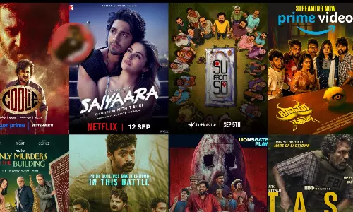 கூலி முதல் சையாரா வரை - இந்த வார ஓடிடி ரிலீஸ்!
