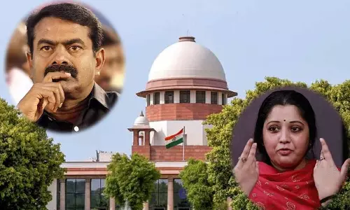 நடிகை விஜயலட்சுமியிடம் சீமான் மன்னிப்பு கேட்க வேண்டும்- உச்சநீதிமன்றம் உத்தரவு
