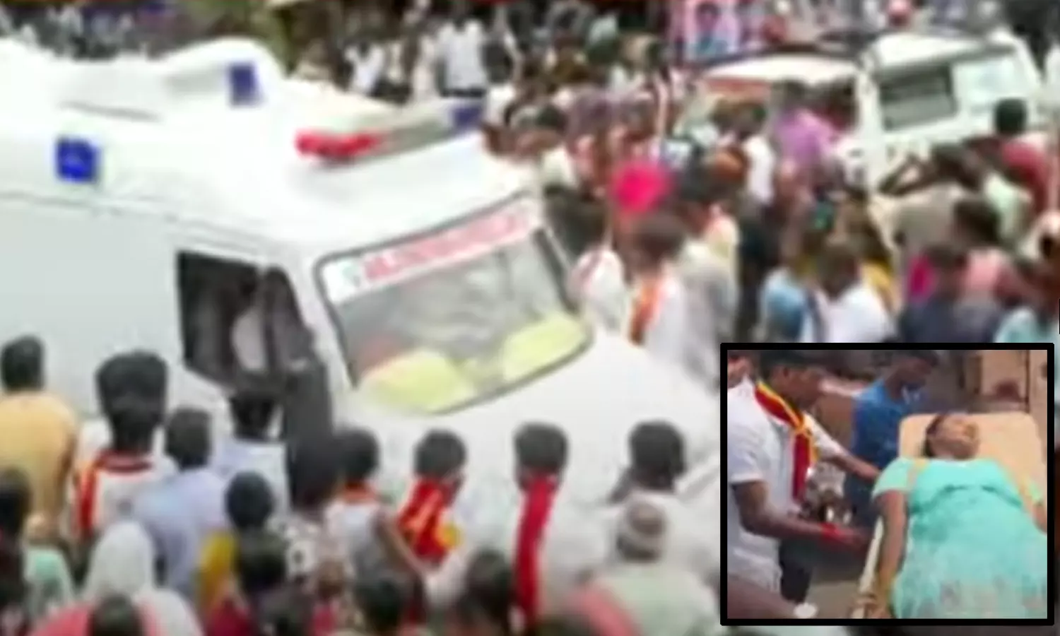 விஜய்யை காண காலை முதல் காத்திருக்கும் தொண்டர்கள்- 50 பேர் மயக்கம்