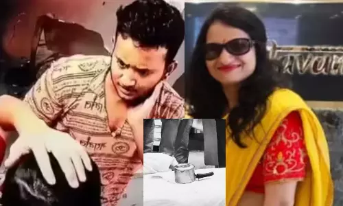 குக்கரால் அடித்துச் சித்ரவதை.. பெண் முதலாளியை கத்திரிக்கோலால் கழுத்தறுத்து கொன்ற வீட்டு வேலையாட்கள் கைது