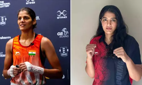 உலக குத்துச்சண்டை: இறுதிப்போட்டியில் நூபுர் ஷியோரன்- ஜெய்ஸ்மின் லம்போரியா