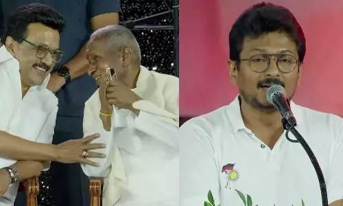 நம்மை தாலாட்டிக் கொண்டிருக்கிற இசைத்தாய்தான் இசைஞானி இளையராஜா: உதயநிதி ஸ்டாலின் புகழாரம்