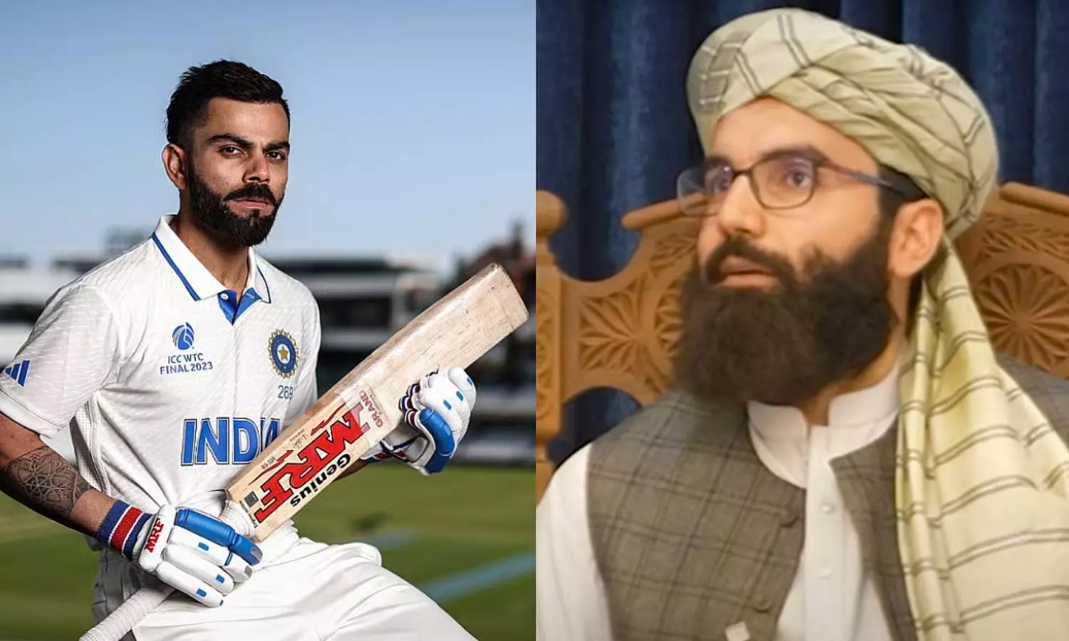 விராட் கோலிக்கு தாலிபான் தலைவர் கோரிக்கை