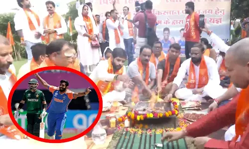 ஆசிய கோப்பை: பாகிஸ்தானுக்கு எதிரான போட்டியில் இந்தியா வெற்றி பெறவேண்டி சிறப்பு பூஜை