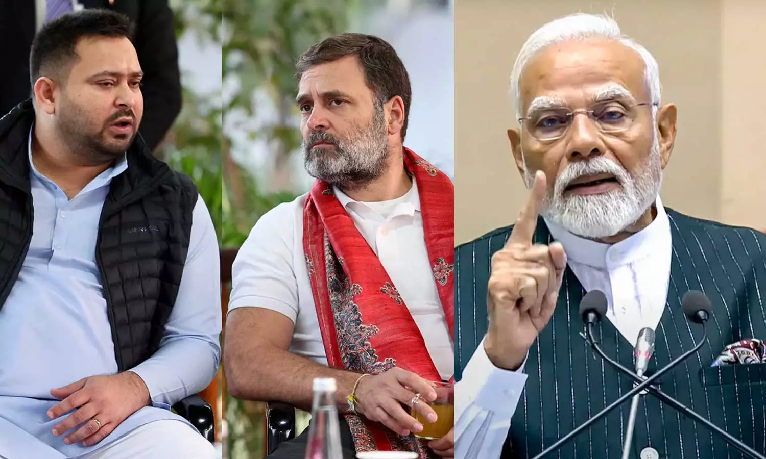 முன்னேறும் பீகாரை பீடியுடன் ஒப்பிடுவதா?- காங்கிரஸ், ஆர்ஜேடி-க்கு பிரதமர் மோடி கடும் கண்டனம் முன்னேறும் பீகாரை பீடியுடன் ஒப்பிடுவதா?- காங்கிரஸ், ஆர்ஜேடி-க்கு பிரதமர் மோடி கடும் கண்டனம்