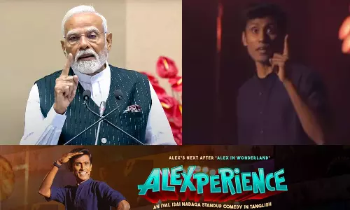 மித்ரோன் ஊரெல்லாம் சுத்துறோம்... பிரதமர் மோடியை போலவே பேசி கிண்டல் செய்த அலெக்சாண்டர் பாபு