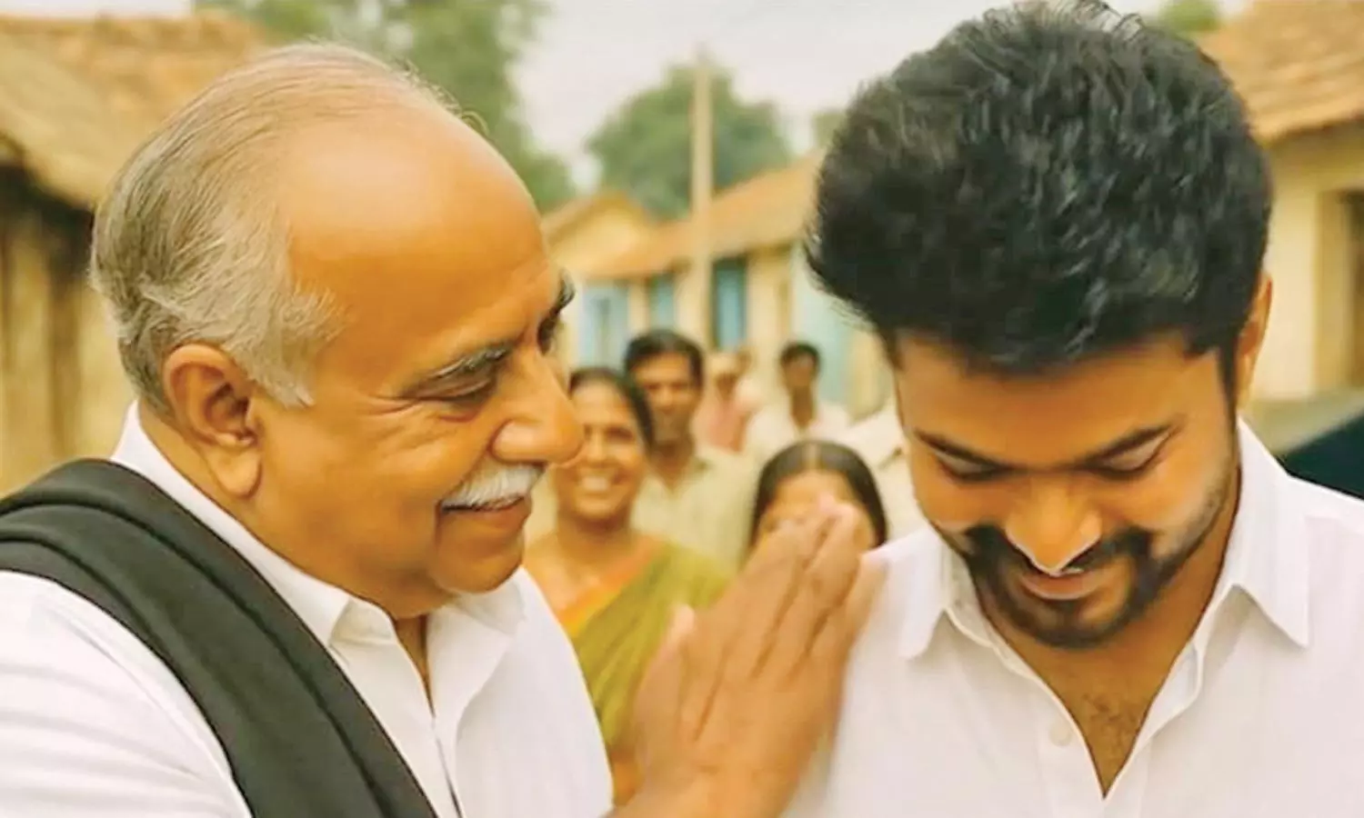 த.வெ.க. தலைவர் விஜய்யை பாராட்டி அண்ணா பேசும் AI வீடியோ- அரசியல் வட்டாரத்தில் பரபரப்பு த.வெ.க. தலைவர் விஜய்யை பாராட்டி அண்ணா பேசும் AI வீடியோ- அரசியல் வட்டாரத்தில் பரபரப்பு