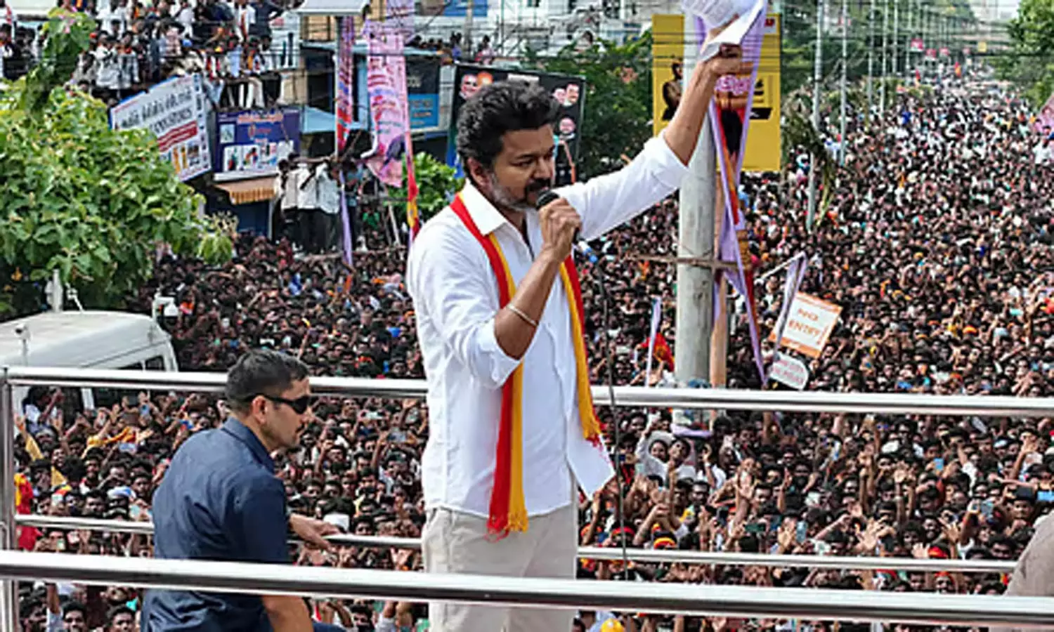 திருப்பூரில் விஜய் பிரசாரம் செய்யும் இடம் தேர்வு பணிகள் தீவிரம் திருப்பூரில் விஜய் பிரசாரம் செய்யும் இடம் தேர்வு பணிகள் தீவிரம்