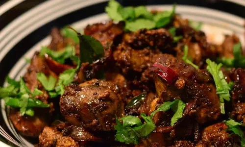 சுவையான சிக்கன் ஈரல் வறுவல்