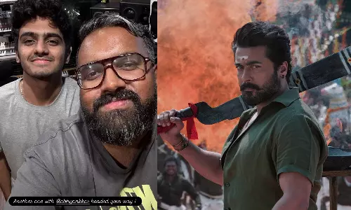 `கருப்பு படத்தின் ரீ-ரெக்கார்டிங் பணிகளை தொடங்கிய சாய் அபயங்கர்