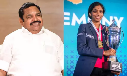 சாம்பியன் பட்டம் வென்ற வைஷாலி: வாழ்த்து தெரிவித்த எடப்பாடி பழனிசாமி