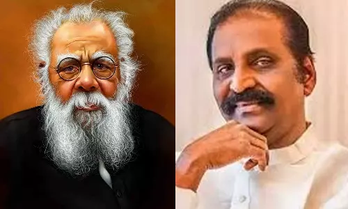 வர்க்கப் போரின் இன்னோர் வடிவம் உன் தர்க்கப்போர்- தந்தை பெரியாருக்கு வைரமுத்து புகழ் வணக்கம்