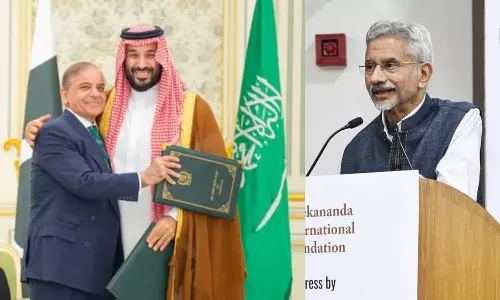 பாகிஸ்தான் - சவுதி பாதுகாப்பு ஒப்பந்தத்தை ஆய்வு செய்கிறோம் - இந்திய வெளியுறவுத்துறை