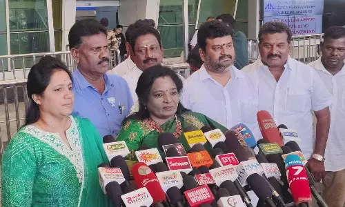 எடப்பாடி பழனிசாமி - அமித் ஷா சந்திப்பால் தி.மு.க.வுக்கு பதட்டம் : தமிழிசை