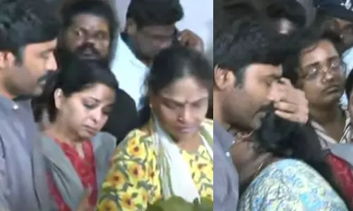 ரோபோ சங்கரின் உடலுக்கு நேரில் அஞ்சலி செலுத்திய நடிகர்கள் தனுஷ், விஜய் ஆண்டனி