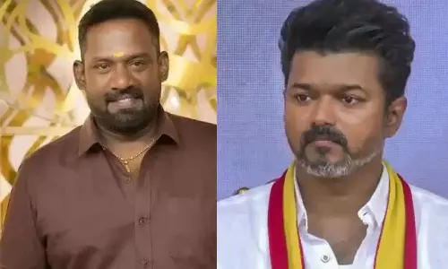 ரோபோ சங்கர் மறைவுக்கு த.வெ.க. தலைவர் விஜய் இரங்கல்