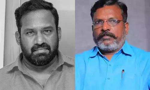 ரோபோ சங்கர் உடலுக்கு திருமாவளவன் அஞ்சலி