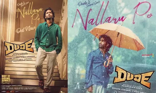 DUDE படத்தின் செகண்ட் சிங்கிள் நல்லாயிரு போ வெளியானது