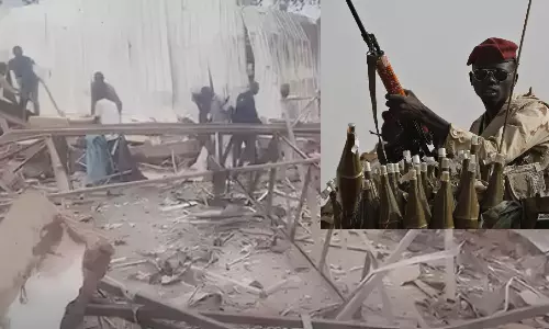 சூடான்: மசூதி மீது துணை ராணுவம் டிரோன் தாக்குதல் - 43 பேர் பலி