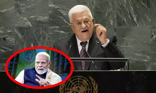 பாலஸ்தீன அதிபர் ஐநா சபையில் உரையாற்ற அனுமதிக்கும் தீர்மானத்துக்கு இந்தியா ஆதரவு