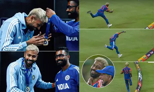 வீடியோ: இம்பேக்ட் பிளேயர் விருதை வென்ற ஹர்திக் பாண்ட்யா- அடுத்து செய்த நெகிழ்ச்சி செயல்