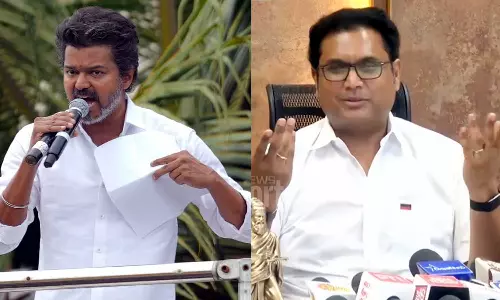 விஜய் குறித்த கேள்விக்கு அமைச்சர் டி.ஆர்.பி. ராஜாவின் ரியாக்ஷன்