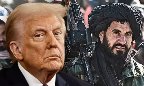 ஒரு அங்குலம் கூட தர முடியாது.. விமான தளத்தை கேட்டு மிரட்டிய டிரம்புக்கு தாலிபான்கள் பதில்