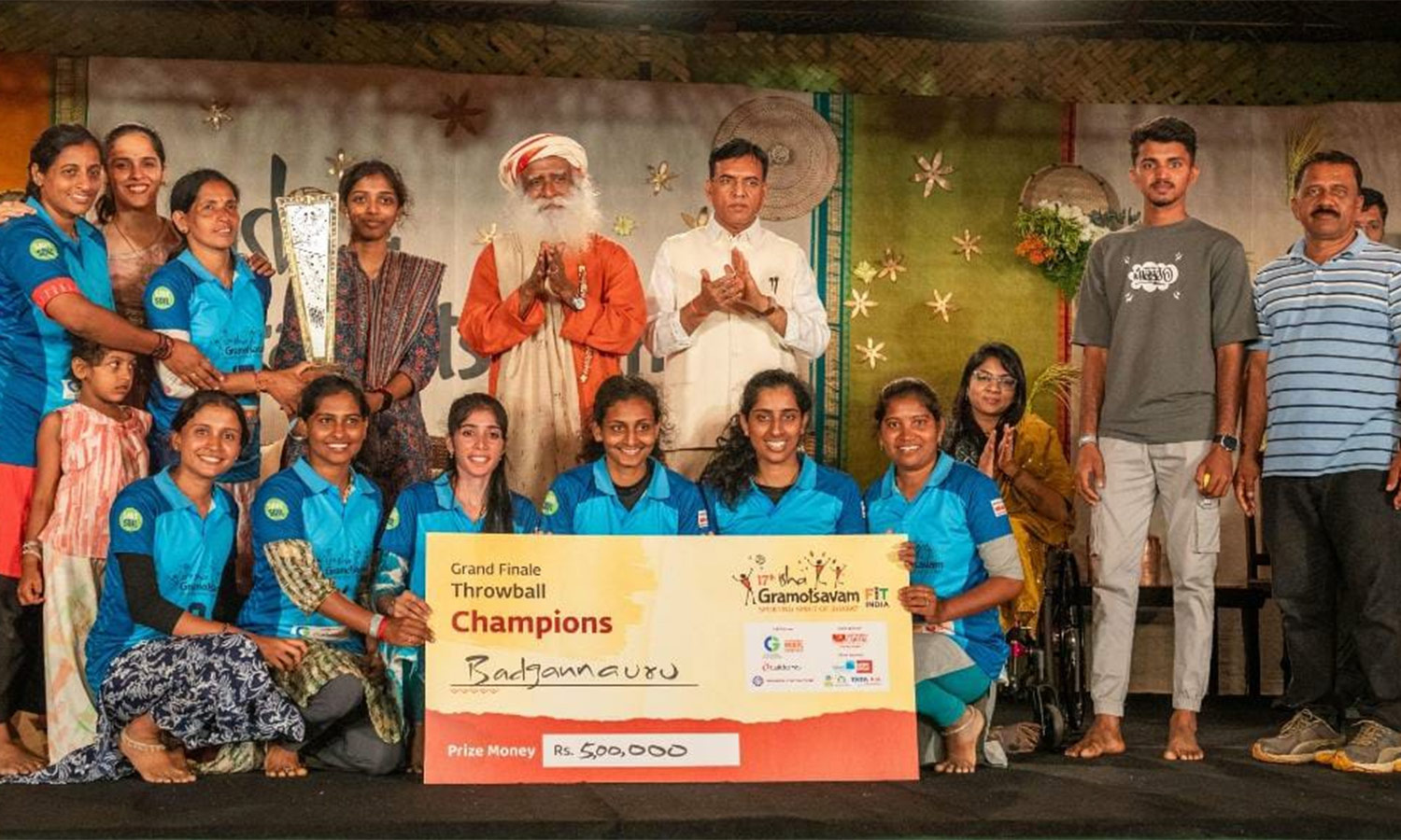 சத்குருவின் ஈஷா கிராமோத்சவம் நாட்டை விளையாட்டில் வல்லரசாக்கும் முன்னெடுப்பு- மத்திய அமைச்சர்