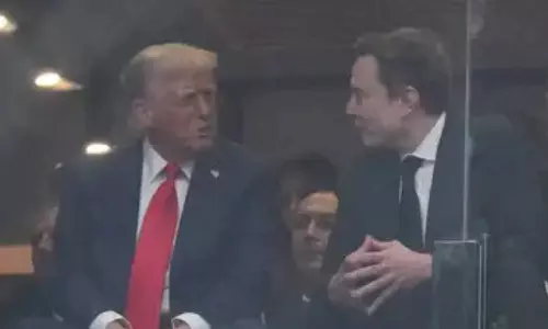 மீண்டும் துளிரும் நட்பு... நீண்ட நாட்களுக்குப் பிறகு டிரம்ப் - எலான் மஸ்க் சந்திப்பு