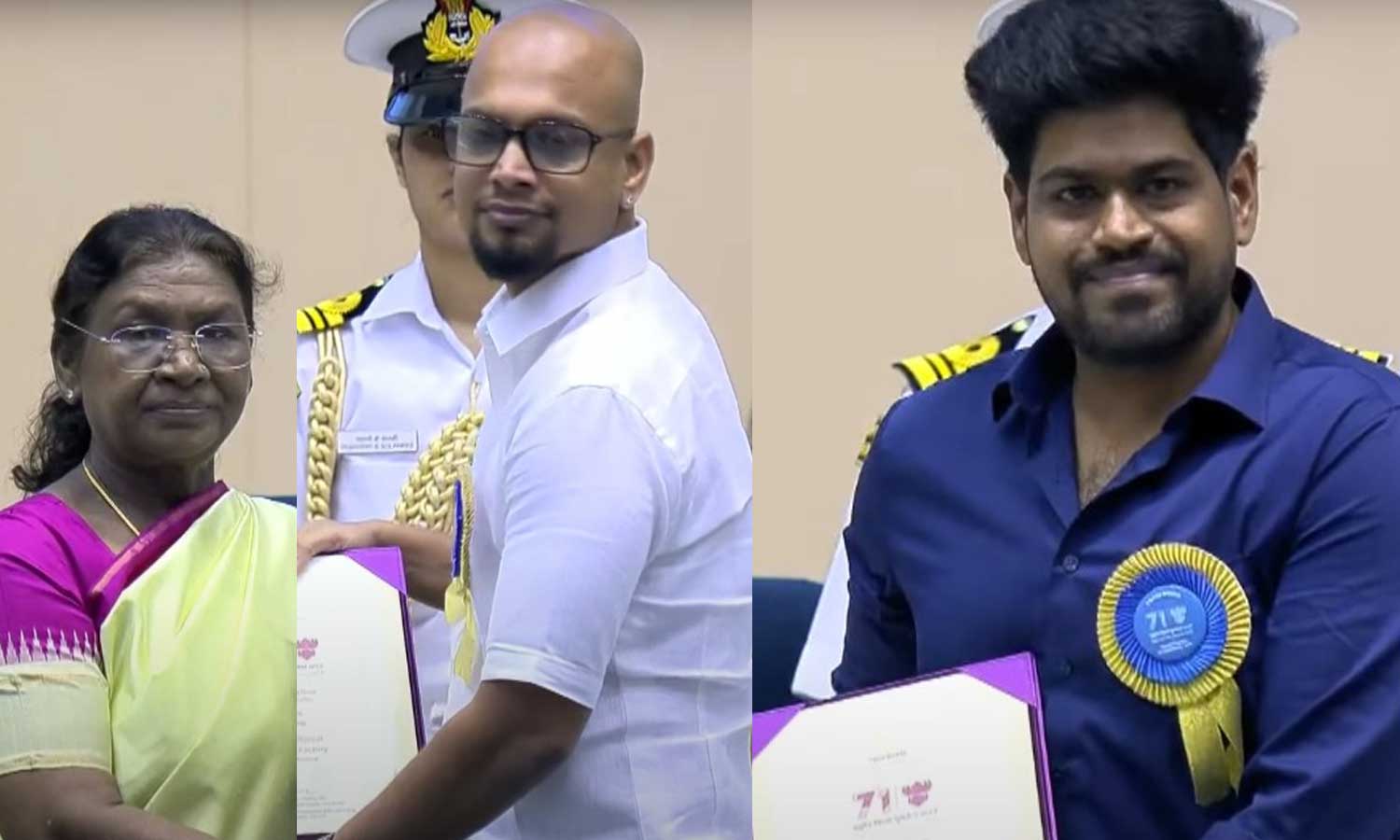 தேசிய விருது பெற்றனர் பார்க்கிங் பட தயாரிப்பாளர் மற்றும் இயக்குனர் தேசிய விருது பெற்றனர் பார்க்கிங் பட தயாரிப்பாளர் மற்றும் இயக்குனர்