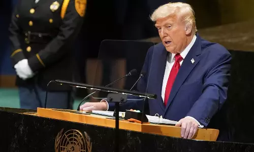 பாலஸ்தீனத்தை தனி நாடாக அங்கீகரிப்பது ஹமாஸின் அட்டூழியங்களுக்கு கொடுக்கும் வெகுமதி - டிரம்ப்