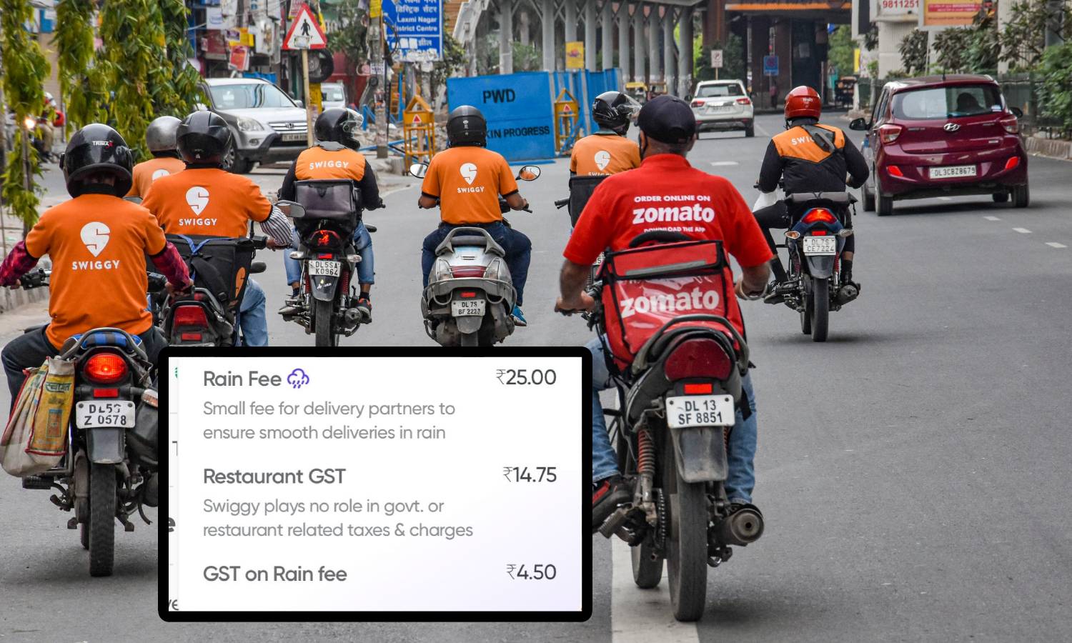 மழைக்கு கூட GST வரியா? - ஸ்விக்கி, சொமேட்டோ வாடிக்கையாளர்களுக்கு ஷாக் கொடுத்த மத்திய அரசு