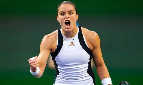 சீனா ஓபன் டென்னிஸ்: மரியா சக்காரி, கிரெஜ்சிகோவா முதல் சுற்றில் வெற்றி