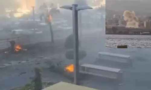 VIDEO: ஏமனில் இருந்து ஏவப்பட்ட டிரோன்கள்.. இஸ்ரேலின் சுற்றுலா நகரின் மீது தாக்குதல் - 20 பேர் படுகாயம்