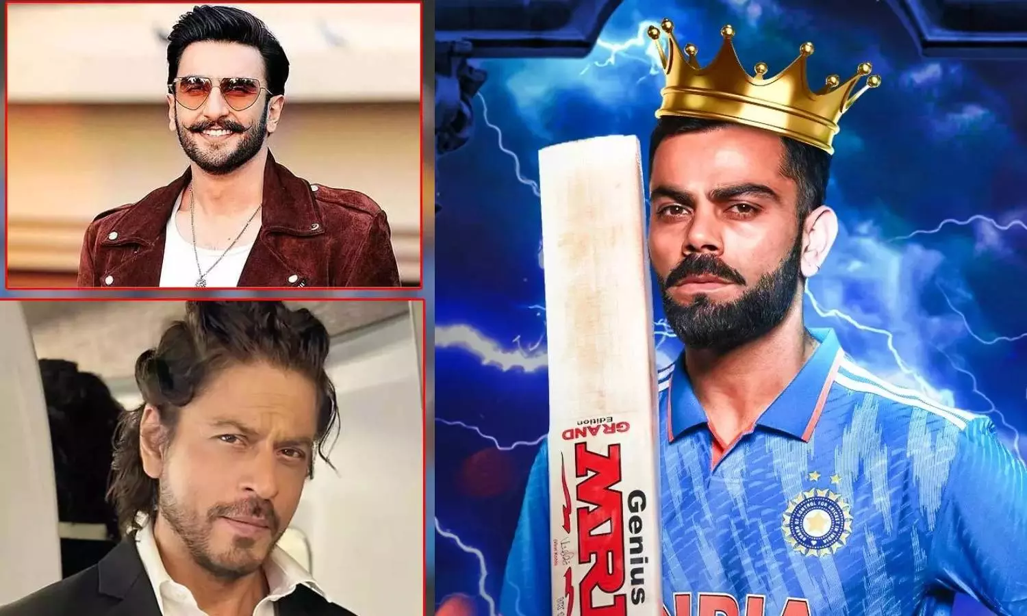 மதிப்பு மிக்க பிரபலம் பட்டியலில் தொடர்ந்து 2-ம் ஆண்டாக ரன்வீர் சிங், ஷாருக்கானை முந்திய கோலி மதிப்பு மிக்க பிரபலம் பட்டியலில் தொடர்ந்து 2-ம் ஆண்டாக ரன்வீர் சிங், ஷாருக்கானை முந்திய கோலி