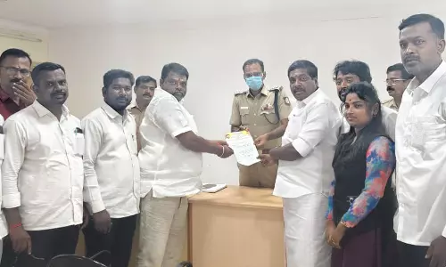 கடலூரில் நடைபெறும் விஜய் பிரசாரத்திற்கு அனுமதி கேட்டு த.வெ.க.வினர் மனு