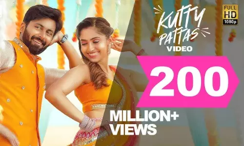 200 மில்லியன் பார்வைகளை கடந்த குட்டி பட்டாஸ் பாடல்