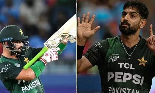 சர்ச்சைக்குரிய  வகையில் சைகை: பாகிஸ்தான் வீரர்களிடம் இன்று ஐ.சி.சி. விசாரணை