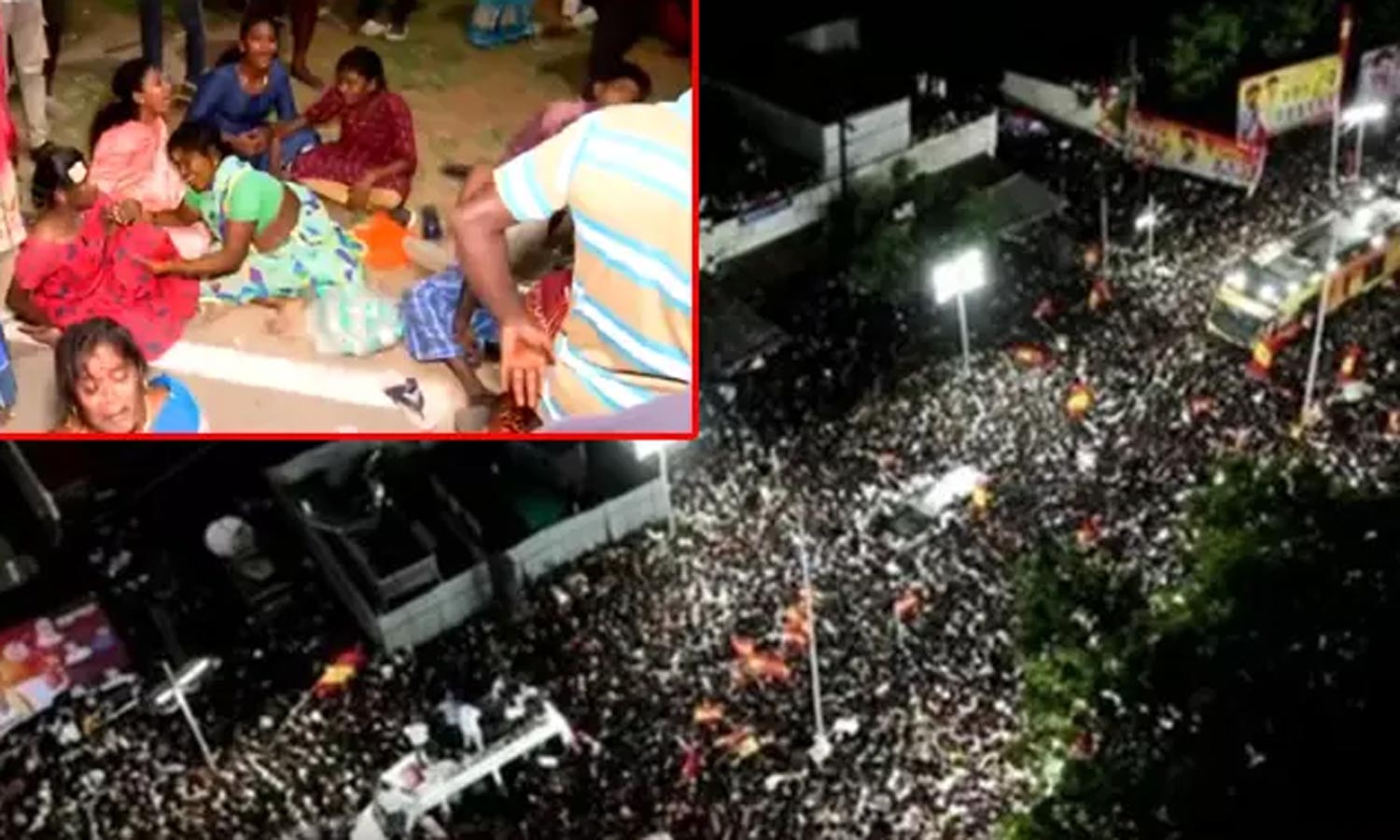 கரூர் துயர சம்பவம்: அடையாளம் காணப்பட்ட 35 பேரின் உடல்கள் உறவினரிடம் ஒப்படைப்பு கரூர் துயர சம்பவம்: அடையாளம் காணப்பட்ட 35 பேரின் உடல்கள் உறவினரிடம் ஒப்படைப்பு