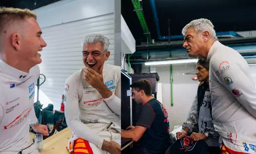 ஸ்பெயினில் இன்று நடைபெறவுள்ள க்ரெவென்டிக் 24H கார் பந்தயத்துக்கு தயாரான அஜித்குமார்