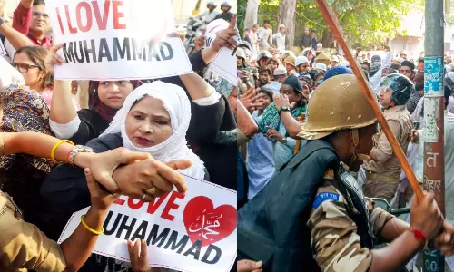 ஐ லவ் முஹமது: வட மாநிலங்களில் வெடித்த சர்ச்சை -  உ.பி.யில் 1700 வழக்குகள் பதிவு - மதத்தலைவர் கைது