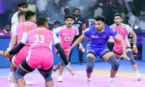 புரோ கபடி லீக்: ஜெய்ப்பூரை வீழ்த்தியது தமிழ் தலைவாஸ்