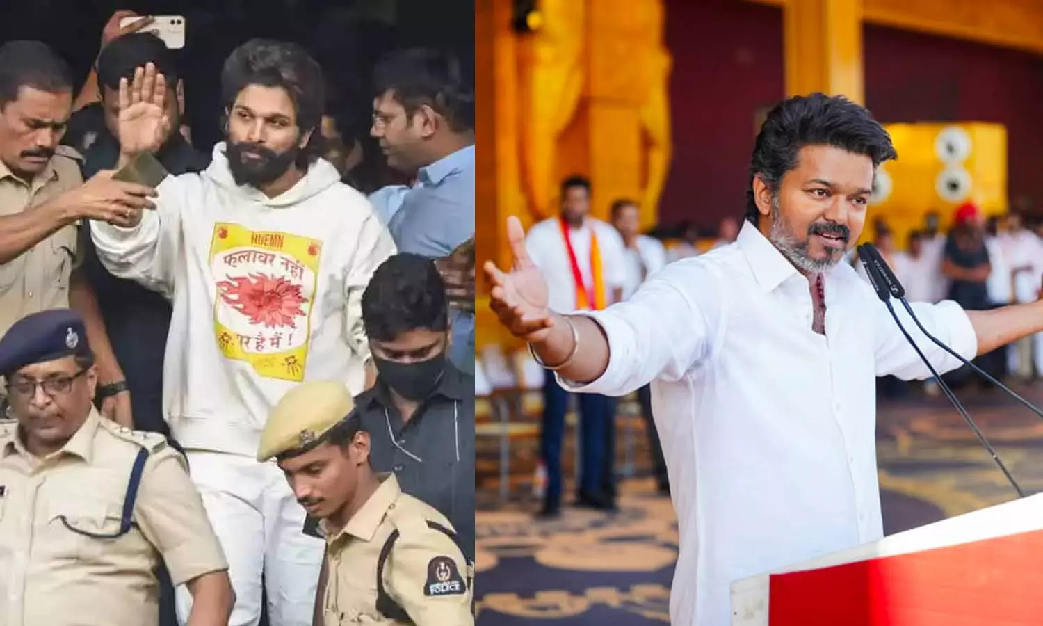 கரூர் கூட்டநெரிசல்: அல்லு அர்ஜுன் பாணியில் த.வெ.க. தலைவர் விஜய் கைது ஆவாரா?