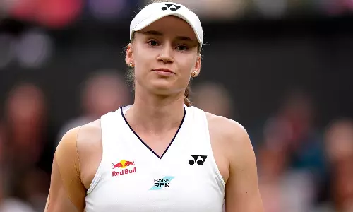 சீனா ஓபன் டென்னிஸ்: ரிபாகினாவுக்கு அதிர்ச்சி அளித்த ஜெர்மனி வீராங்கனை