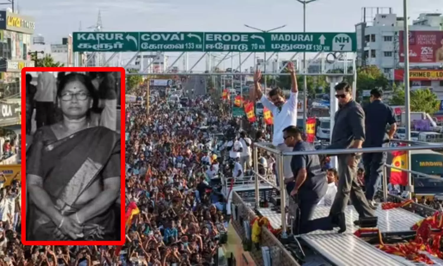 கரூர் கூட்ட நெரிசலில் சிக்கி உயிரிழந்தோர் எண்ணிக்கை 41 ஆக உயர்வு