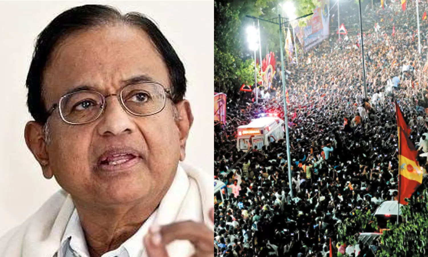 கரூர் துயர சம்பவம் - தமிழ்நாடு அரசுக்கு முன்னாள் நிதியமைச்சர் ப.சிதம்பரம் யோசனை