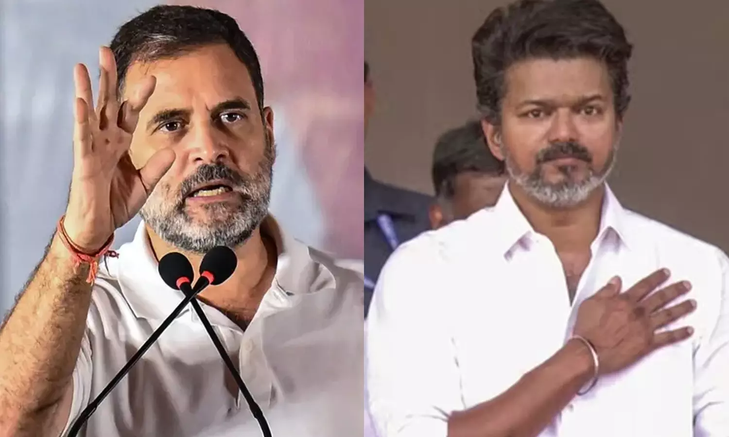 தி.மு.க., த.வெ.க.வுடன் ராகுல் பேச்சால் விஜயின் குற்றச்சாட்டுகள் நீர்த்து போகக்கூடாது- பா.ஜ.க. தி.மு.க., த.வெ.க.வுடன் ராகுல் பேச்சால் விஜயின் குற்றச்சாட்டுகள் நீர்த்து போகக்கூடாது- பா.ஜ.க.